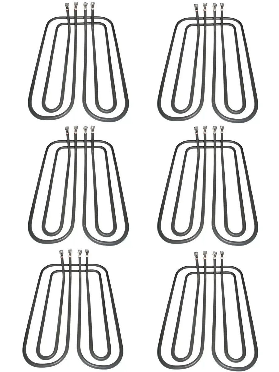 Комплект тэнов для 6-ти конфорочной плиты Абат (КЭТ 0,12) 6 комплектов